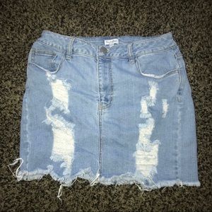 Jean skirt